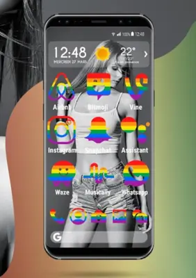 Apolo Lesbian - Theme, Icon pa android App screenshot 1